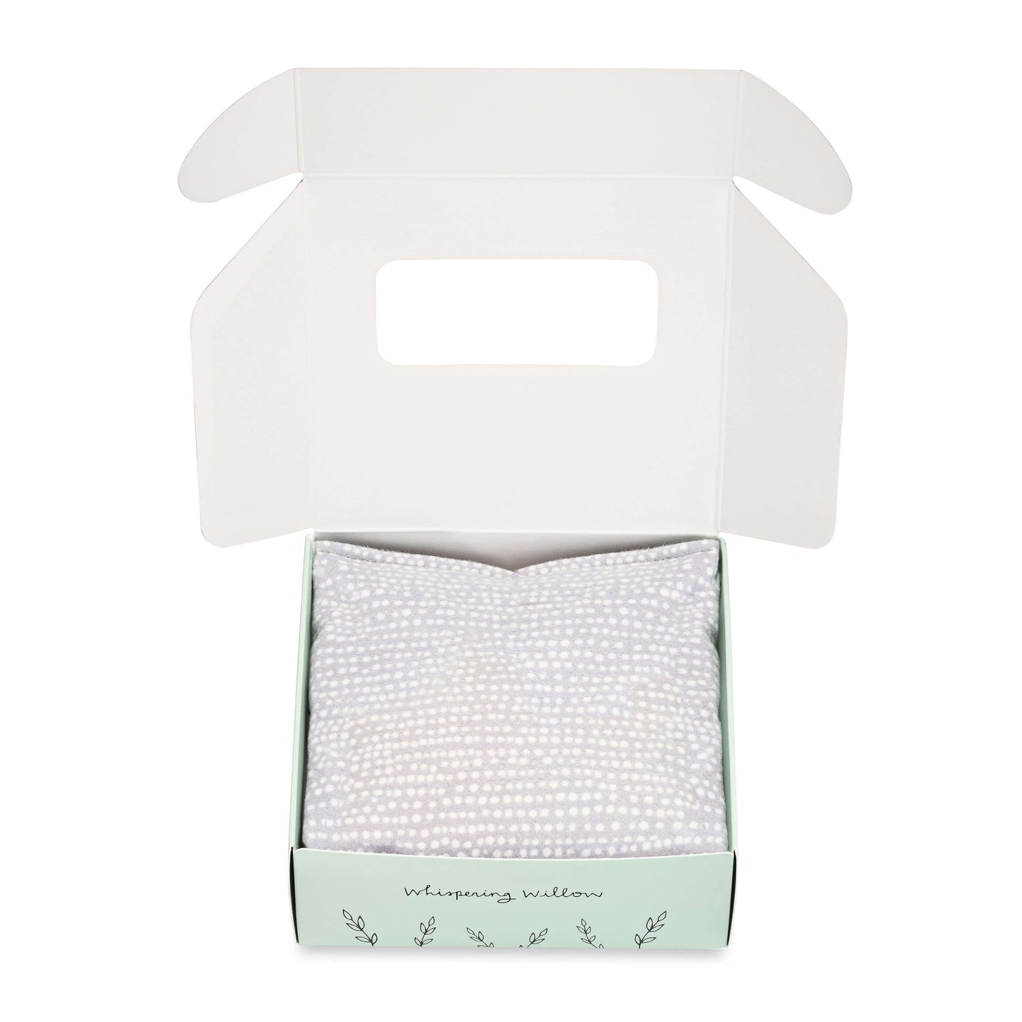 Lavender Weighted Eye Pillow - Stone