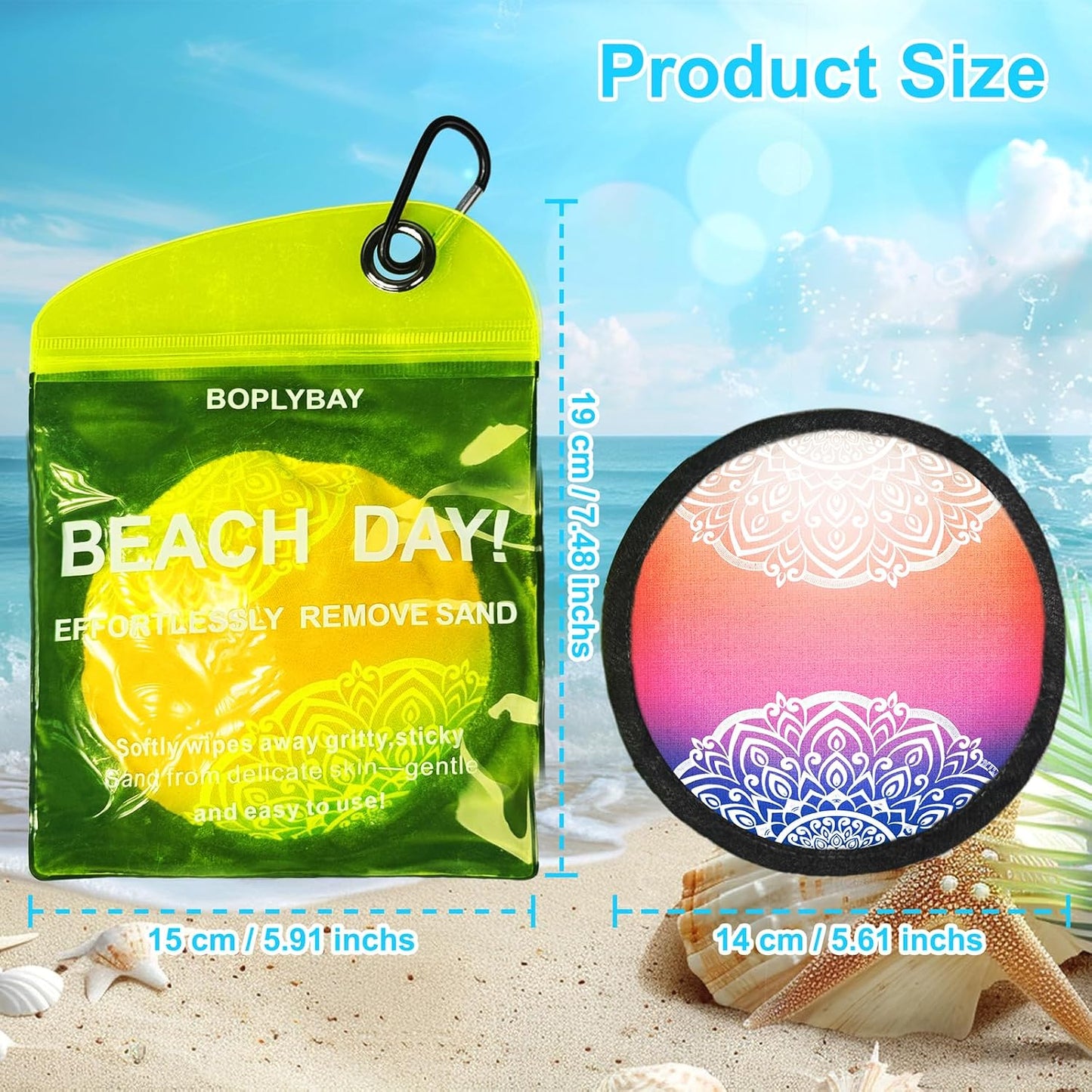 Beach Sand Remover Pouch