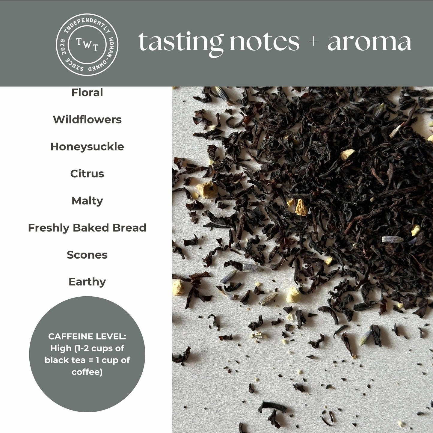 Herbal Mini Tea Tube -  Lavender Earl Grey