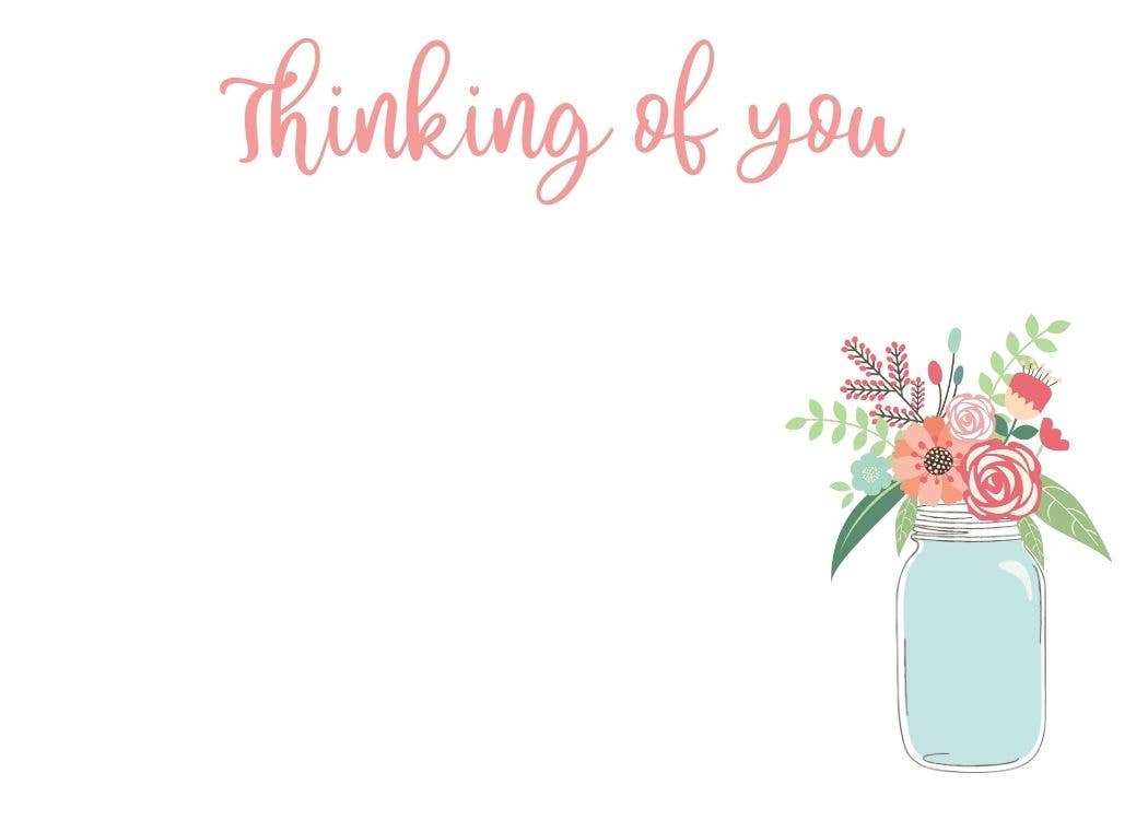 THINKING OF YOU MINI CARD