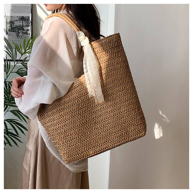 Coastal Woven Carryall
