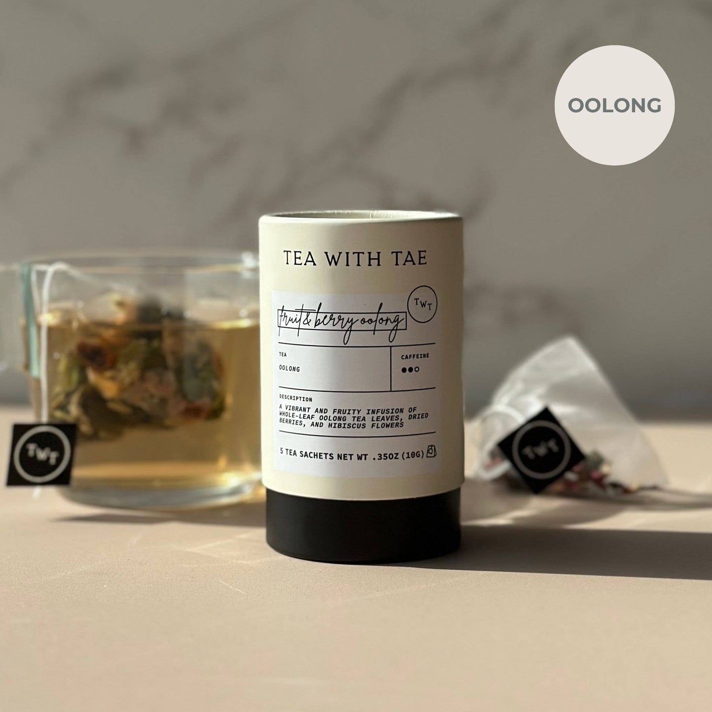 Herbal Mini Tea Tube - Fruit & Berry Oolong