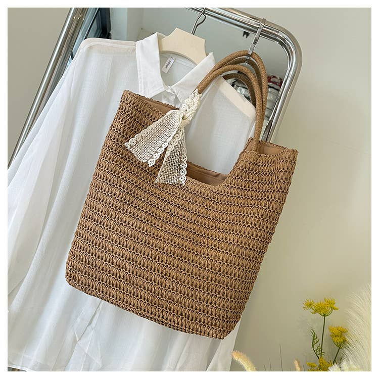 Coastal Woven Carryall