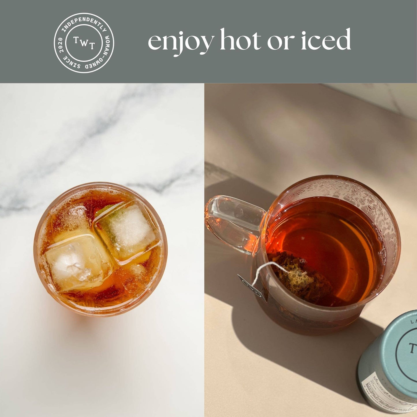 Herbal Mini Tea Tube -  Lavender Earl Grey
