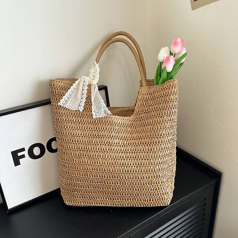 Coastal Woven Carryall