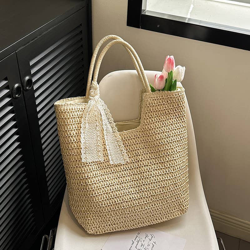 Coastal Woven Carryall