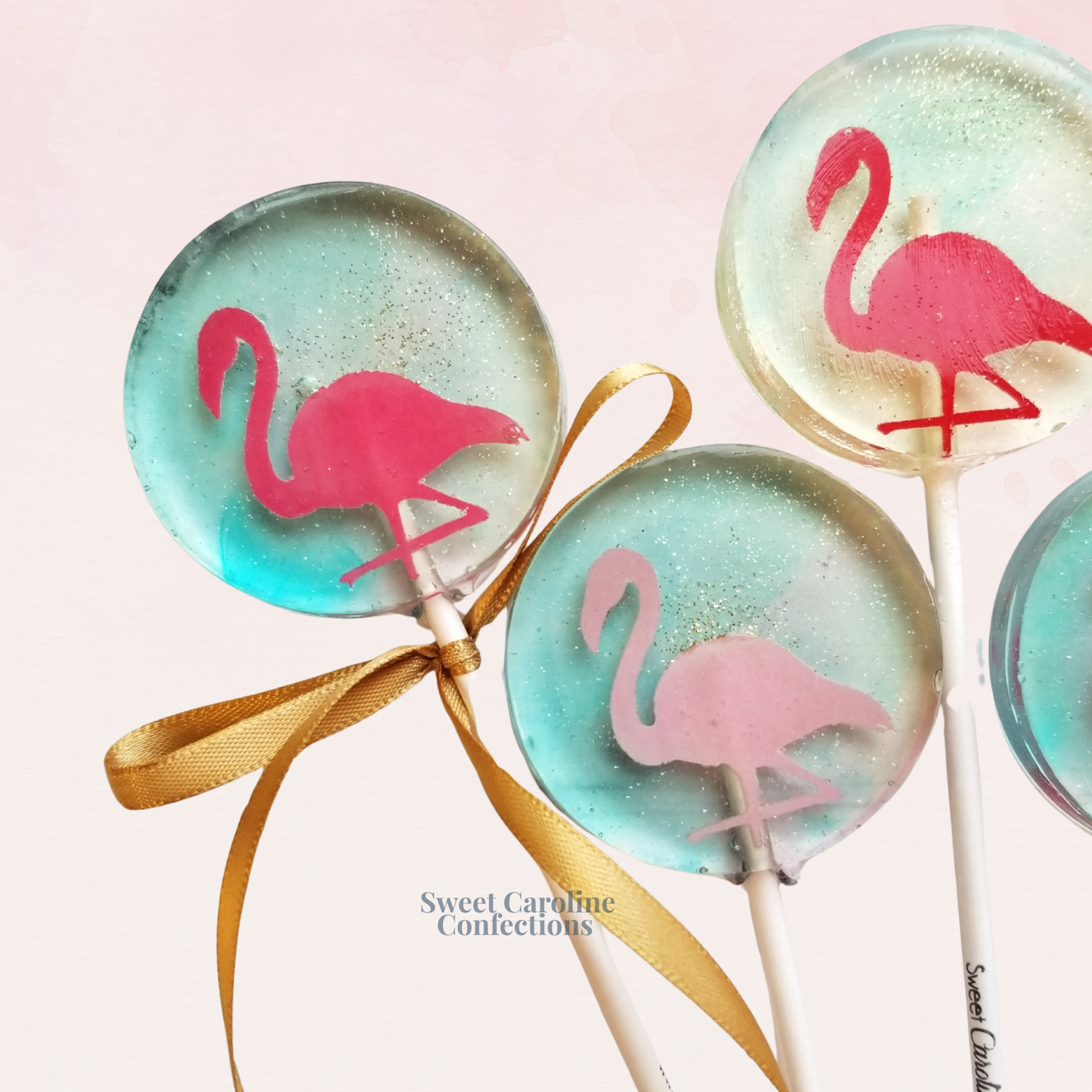 Flamingo Lollipop - Pink Lemonade Flavor