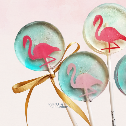Flamingo Lollipop - Pink Lemonade Flavor