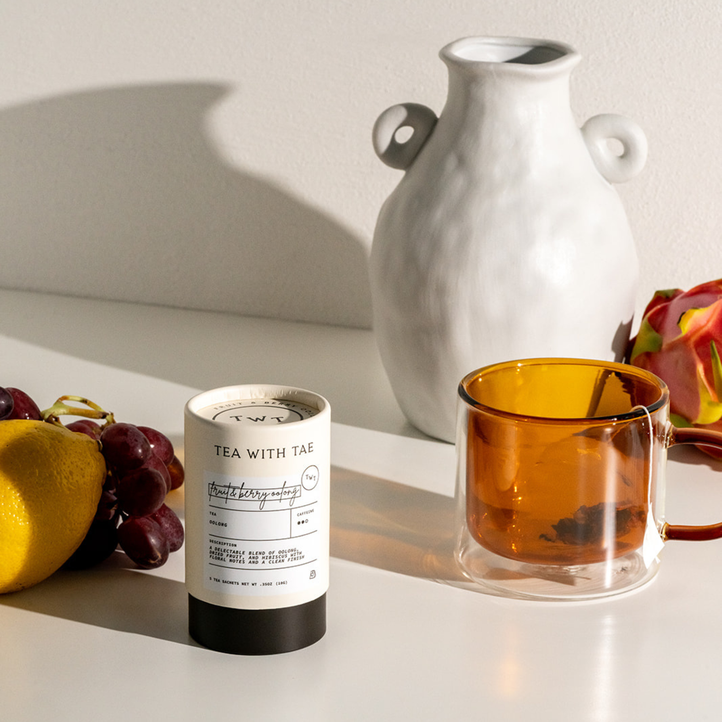 Herbal Mini Tea Tube - Fruit & Berry Oolong