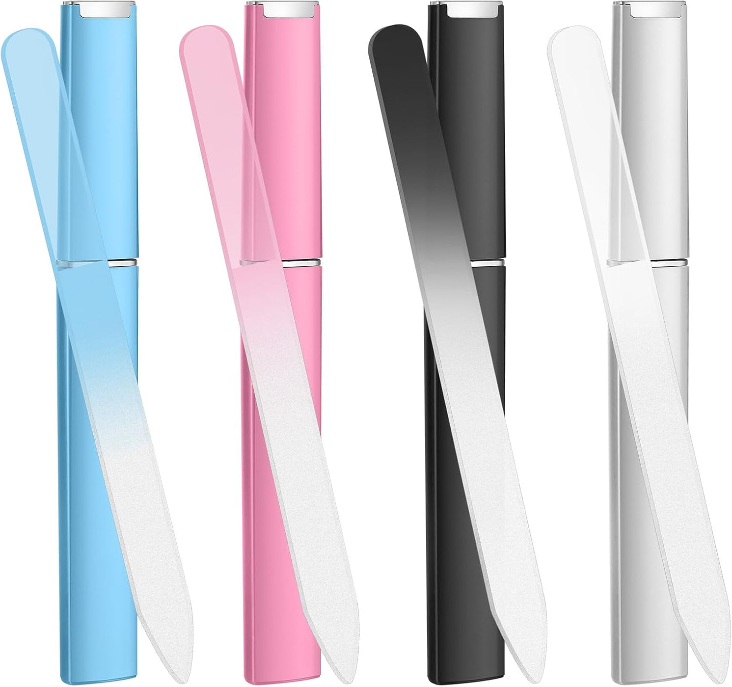 Glass Nail File with Protective Case