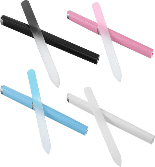 Glass Nail File with Protective Case
