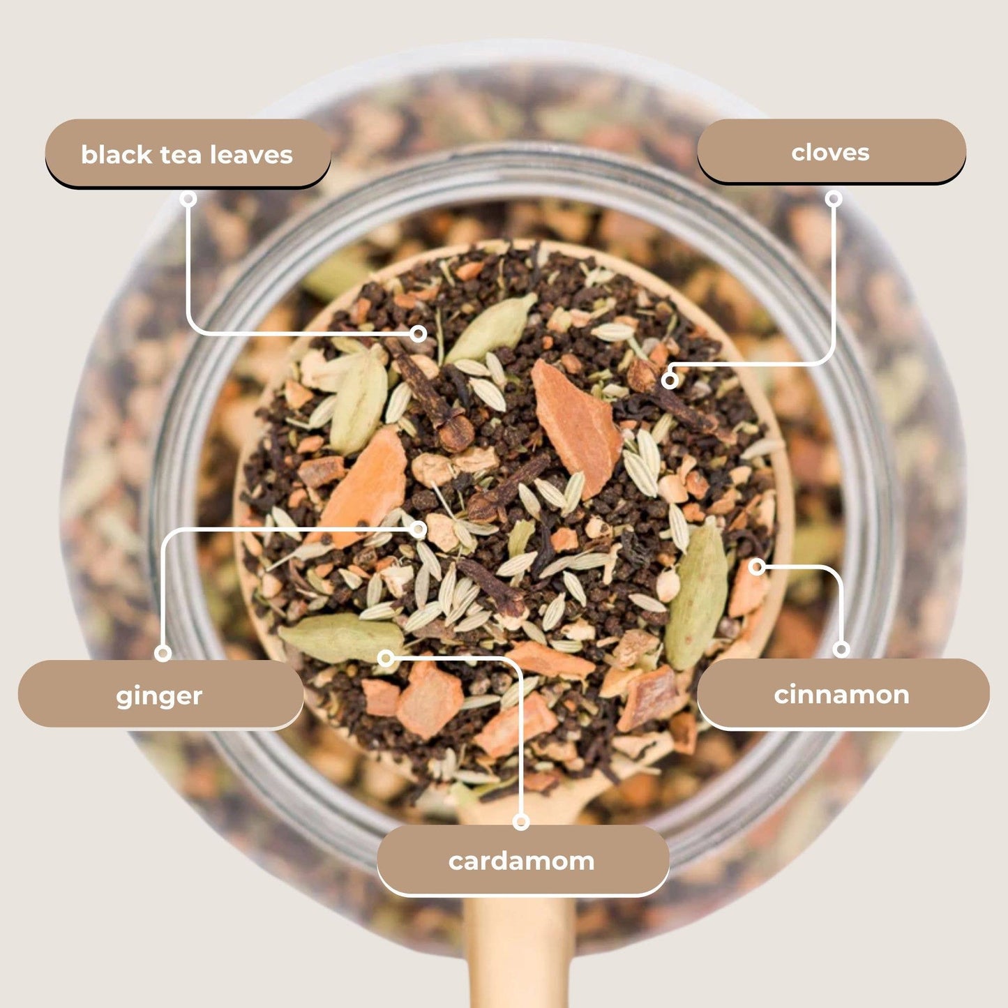 Herbal Mini Tea Tube -  Bombay Chai