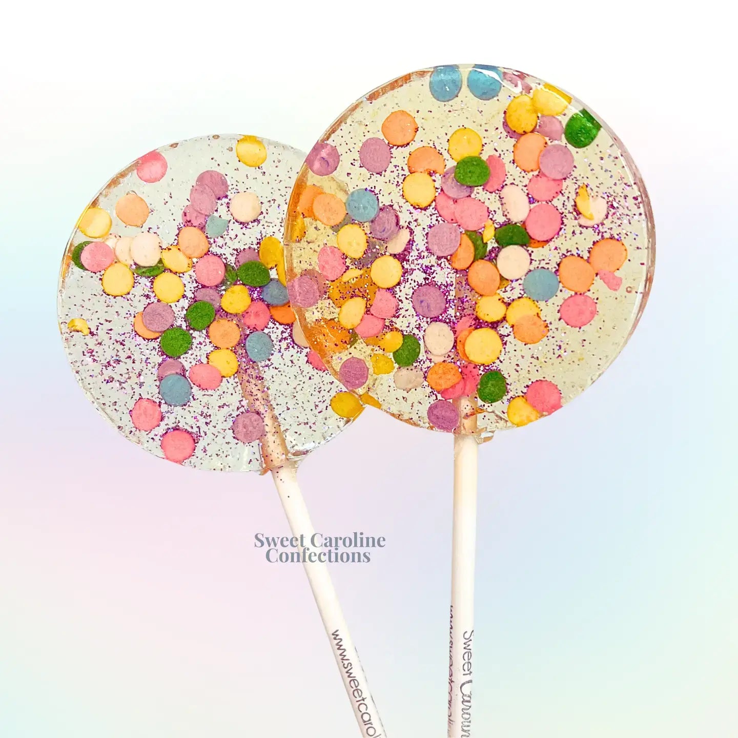 Celebration Sparkle Lollipop – Birthday Cake Flavor