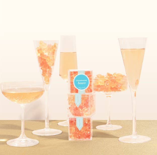 Champagne Bears® - Small Candy Cube