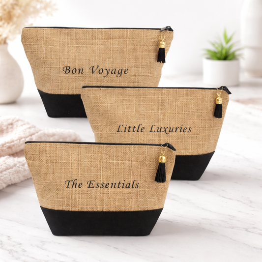 Cosmetic Travel Pouch – Linen Collection