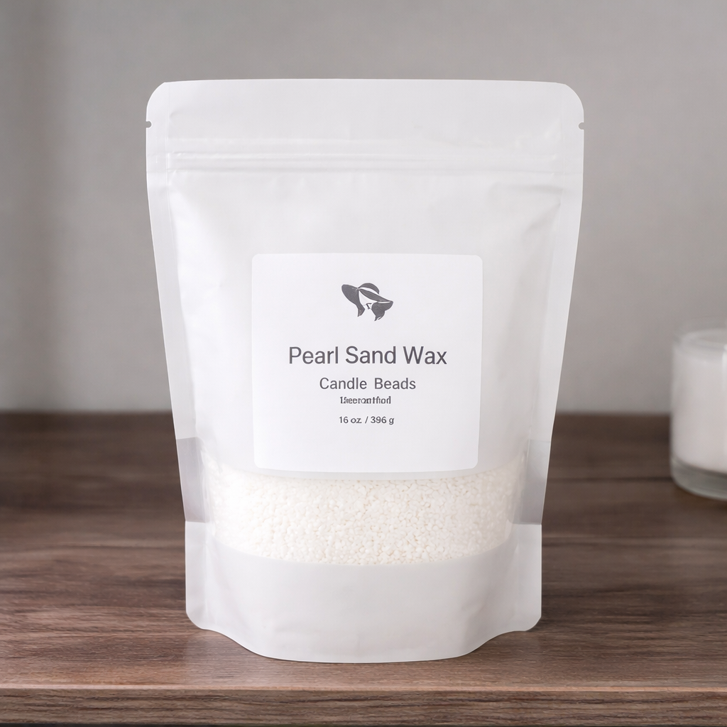 Pearl Sand Candle Refill - White
