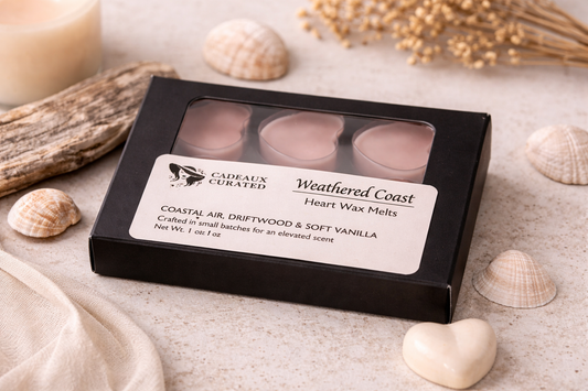 Heart Wax Melts- Coastal Timber