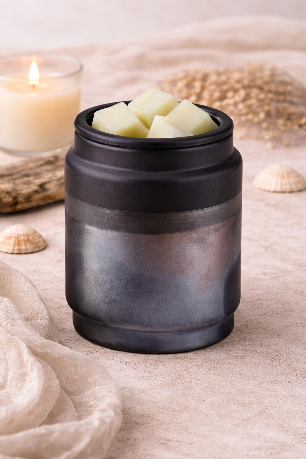 Black Dipped Table Top Fragrance Warmer