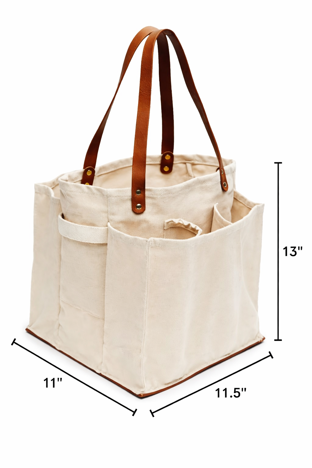 Canvas Weekender Carryall Tote