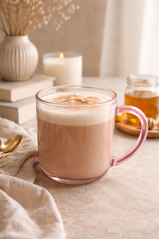 Minima™ Eva - Blush Glass - Mug – 14 oz