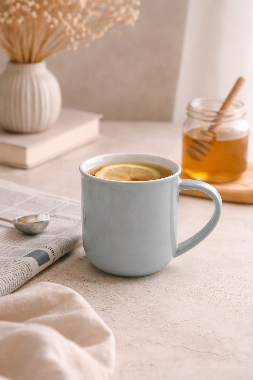 Stoneware Mug Set - Minima™ Eva - Set of 2 (12 oz)