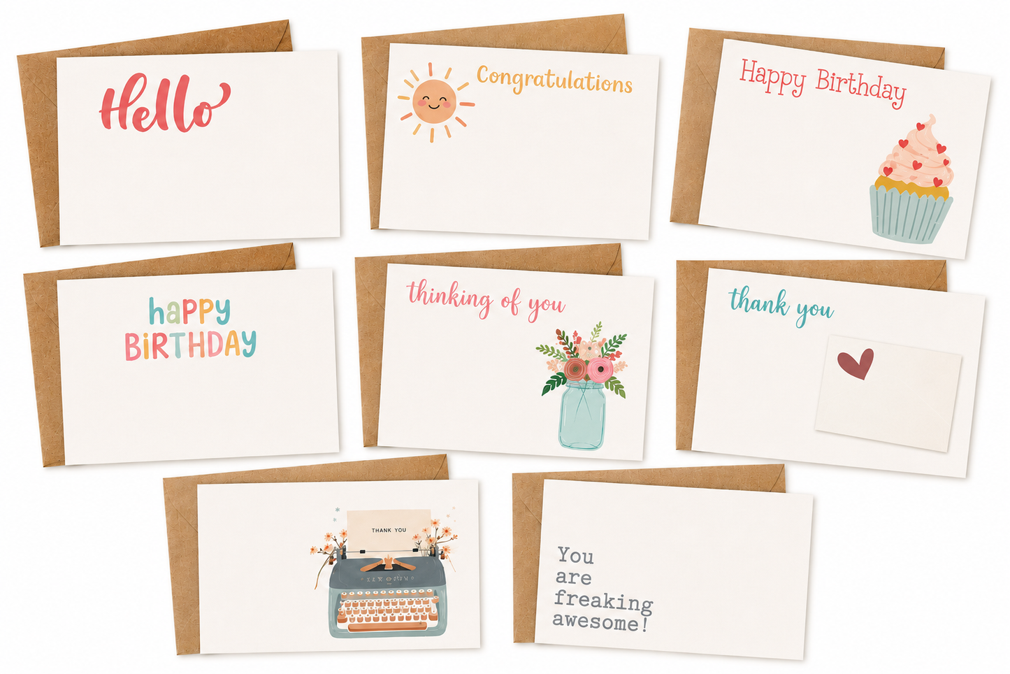 Personalized Handwritten Note Card