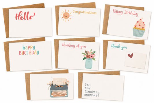 Personalized Handwritten Note Card