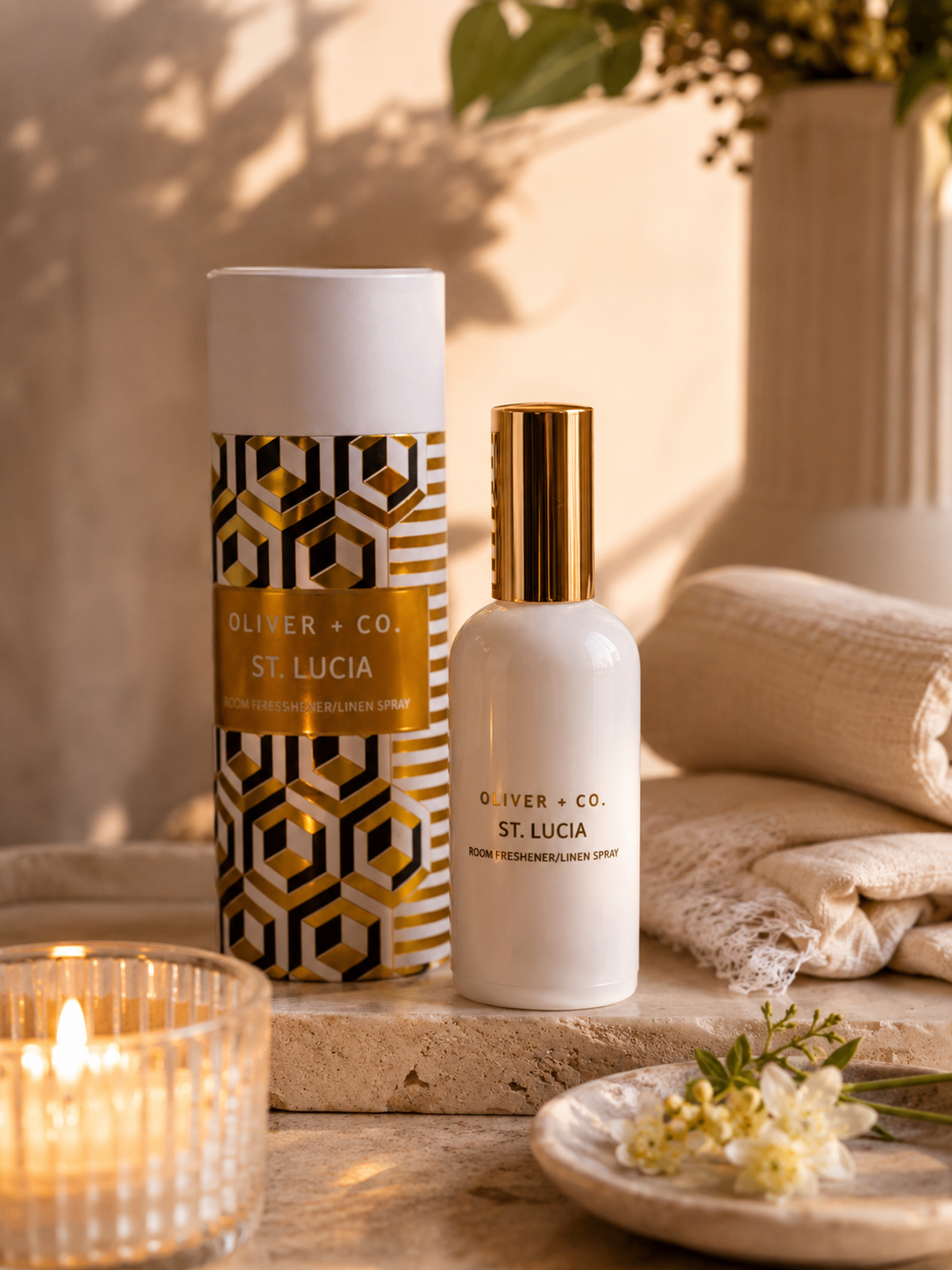Oliver + Co - St Lucia Room Re-Fresh & Linen Spray