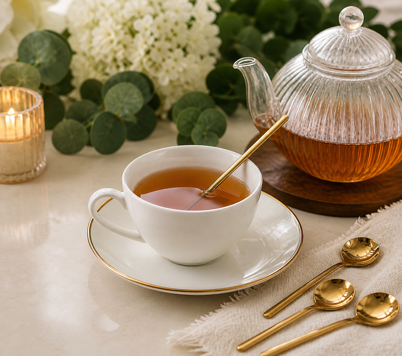 Gold Tea Spoon