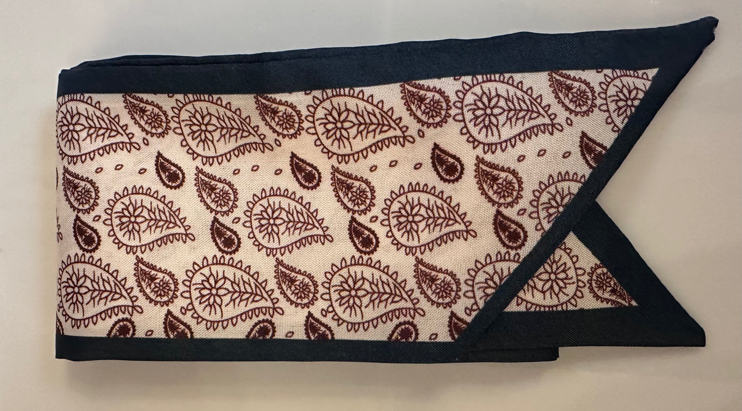 Printed Satin Purse & Tote Scarf