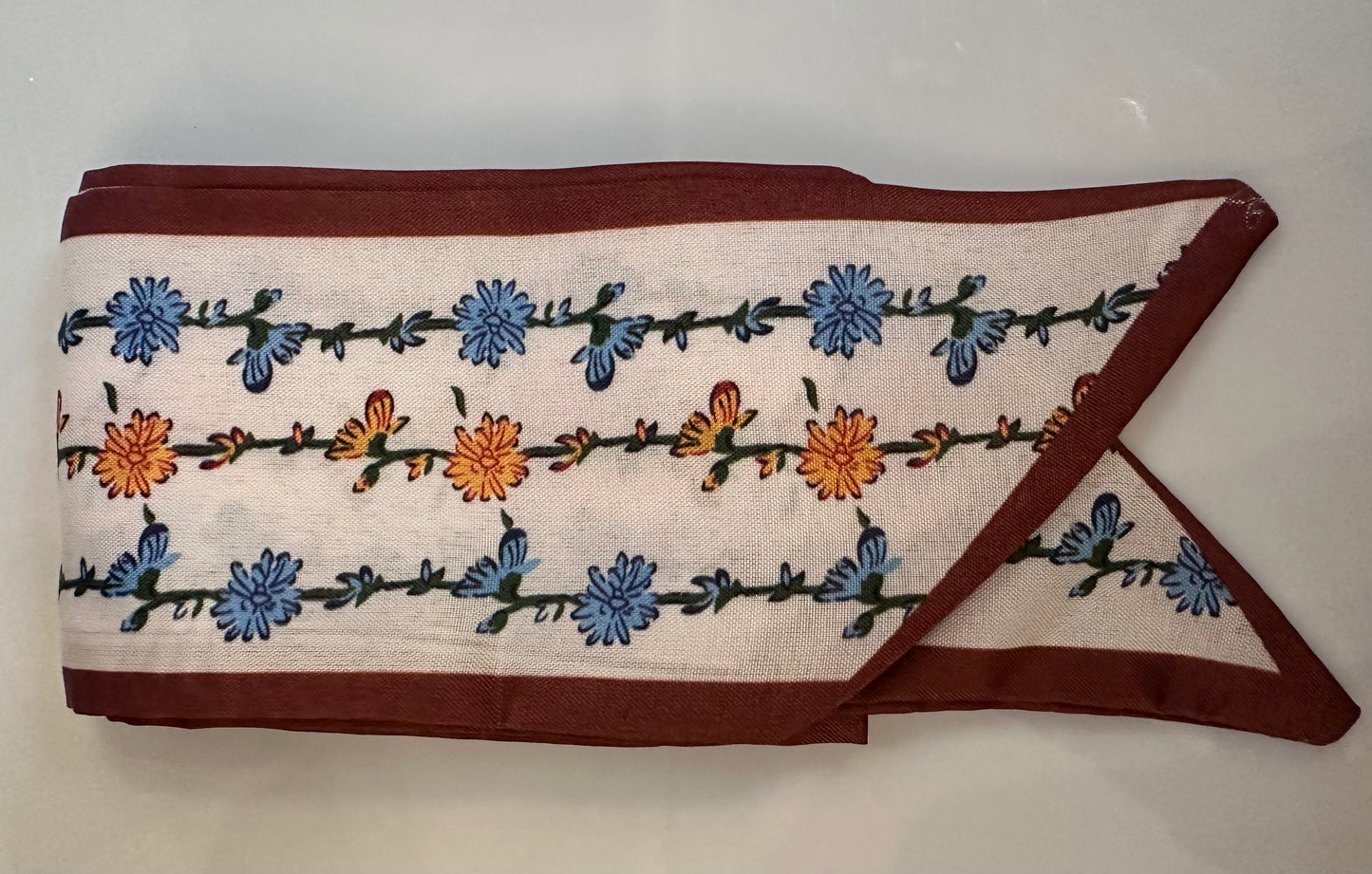 Printed Satin Purse & Tote Scarf