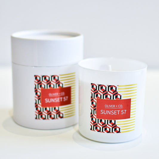 Oliver Fragrance Co. Sunset 57 Signature Candle