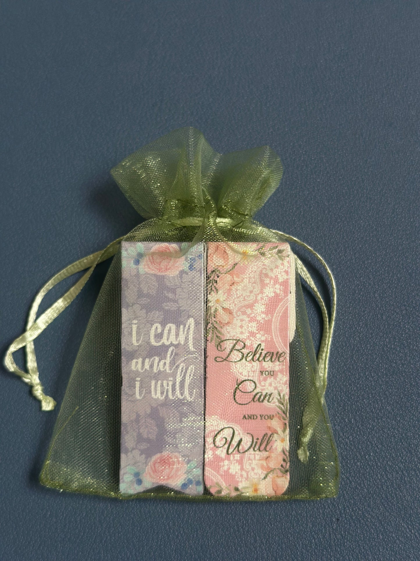 Floral Magnetic Bookmark Set (Set of 2)