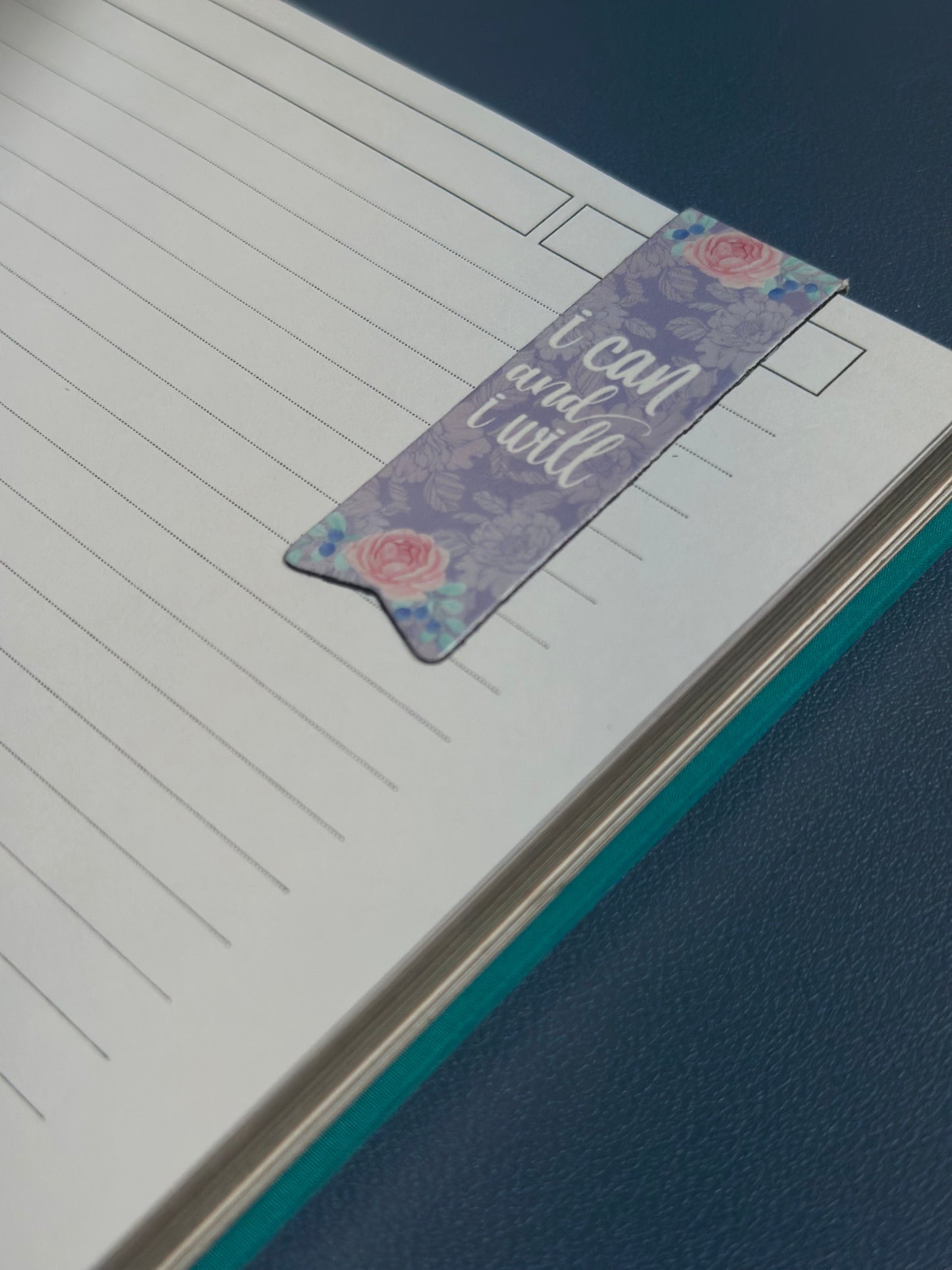 Floral Magnetic Bookmark Set (Set of 2)