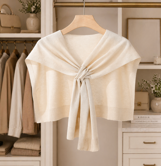 Lightweight Knit Shawl Wrap
