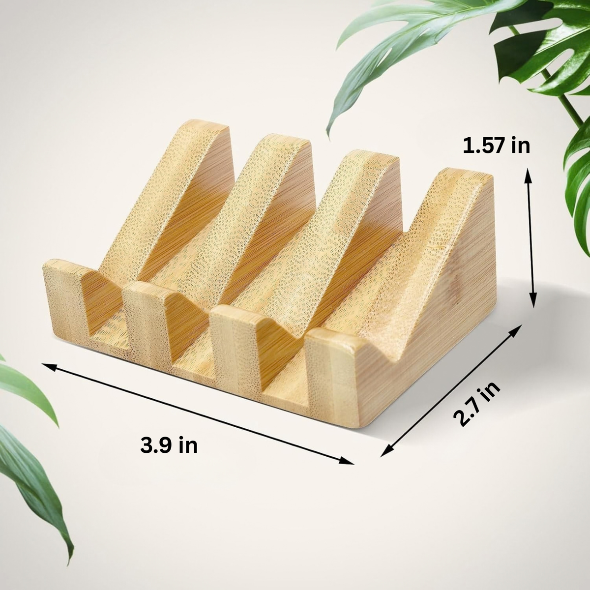 Natural Bamboo Soap Dish