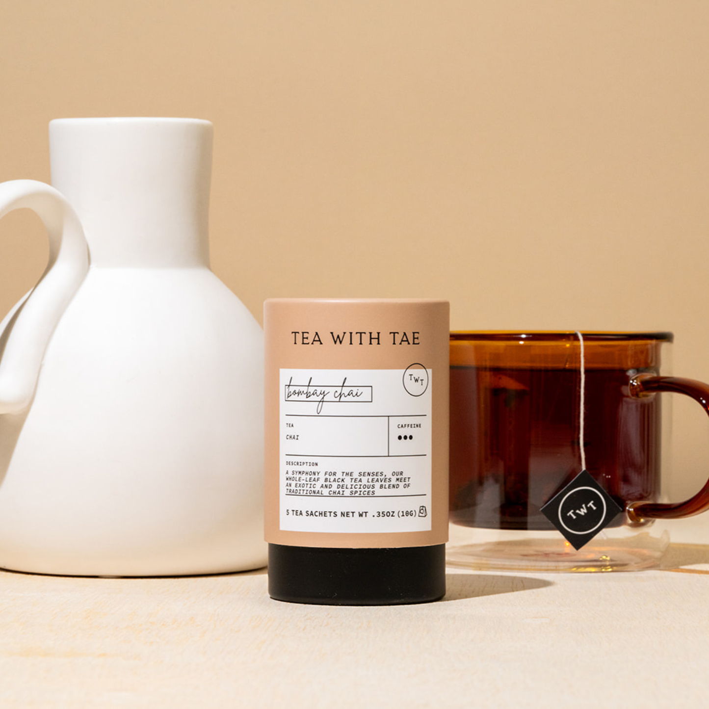 Herbal Mini Tea Tube -  Bombay Chai