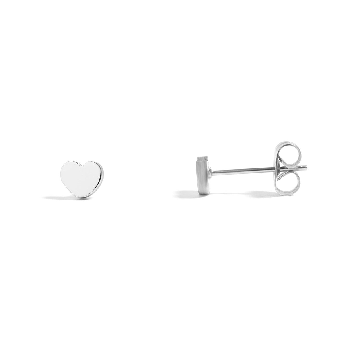 Heart Stud Earrings