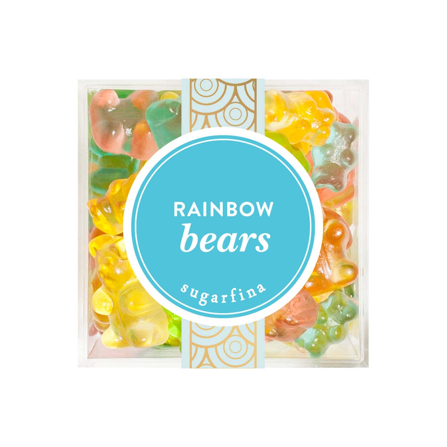 Rainbow Bears - Small Candy Cube