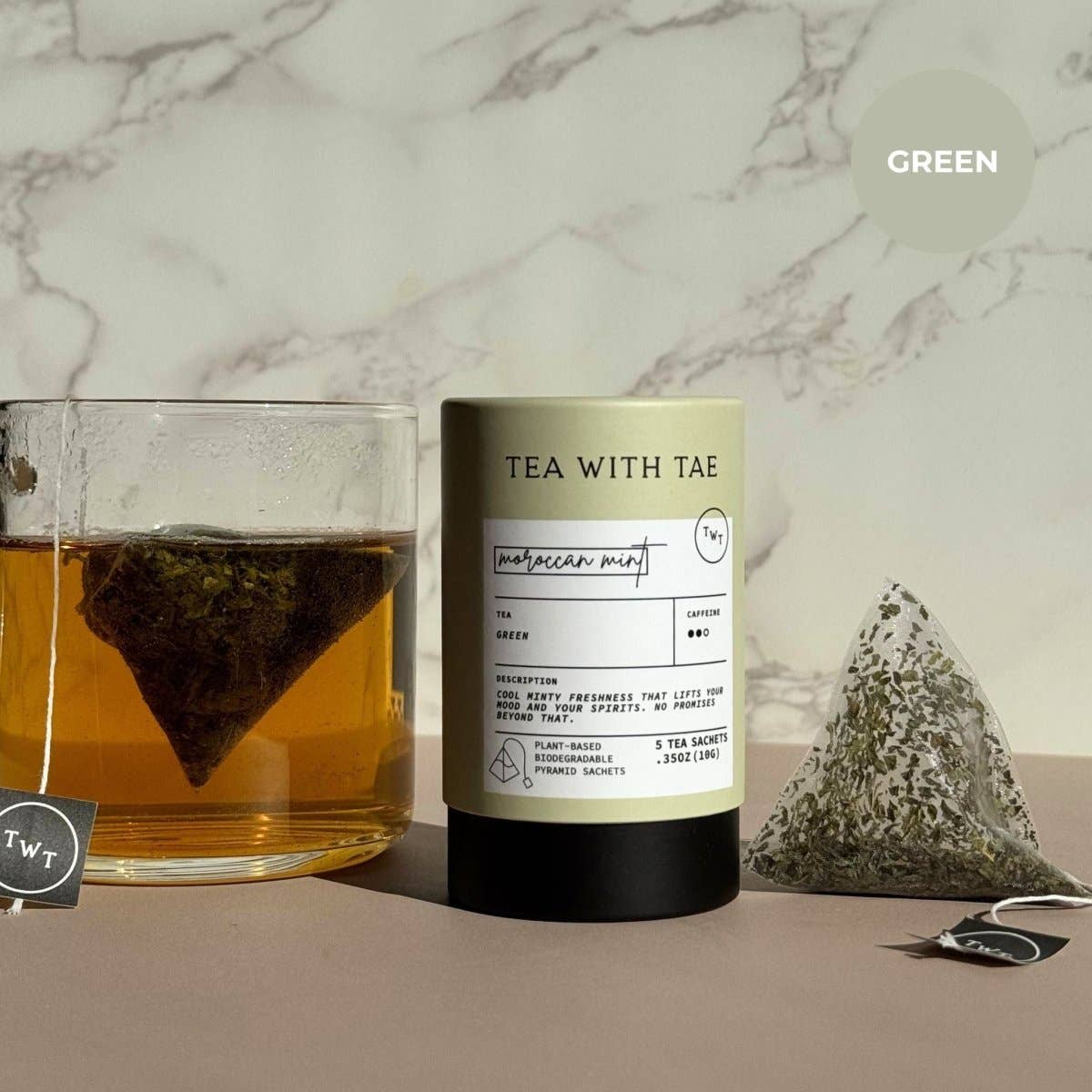 Herbal Mini Tea Tube - Moroccan Mint