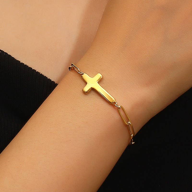 Cross Bracelet