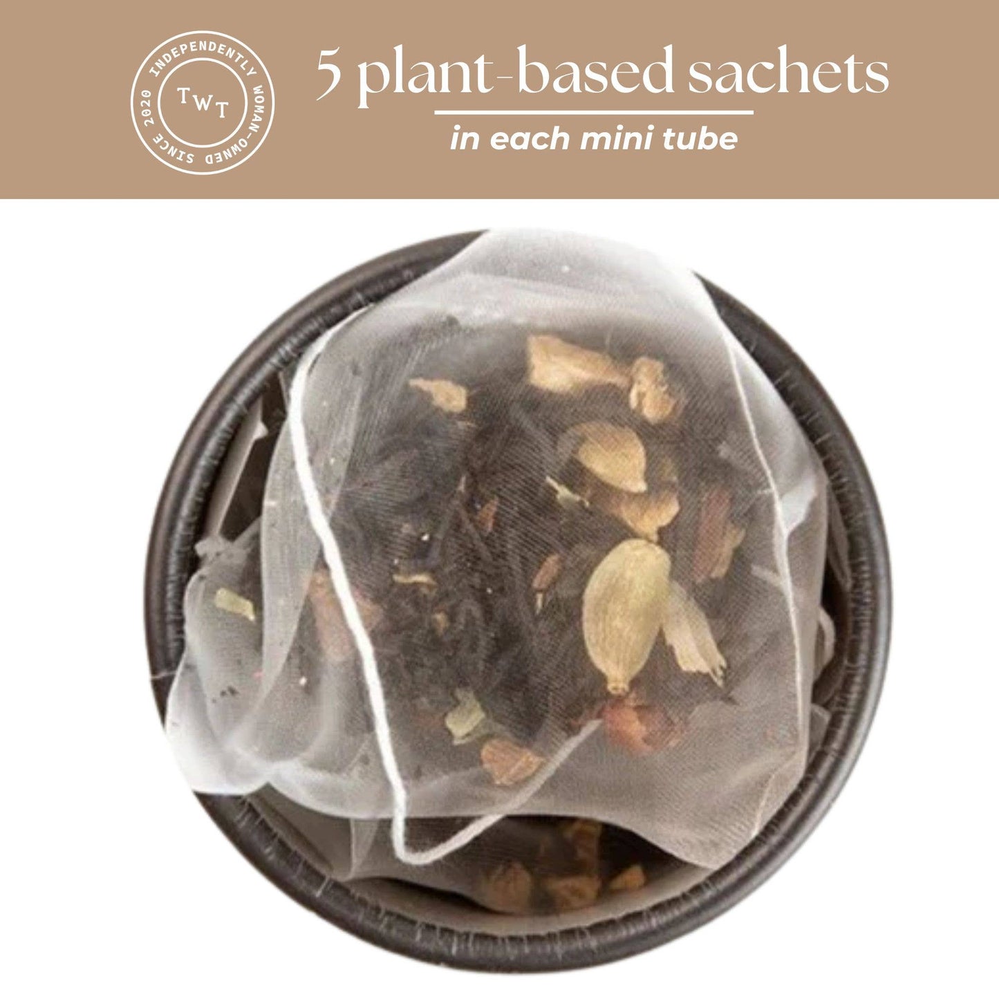 Herbal Mini Tea Tube -  Bombay Chai