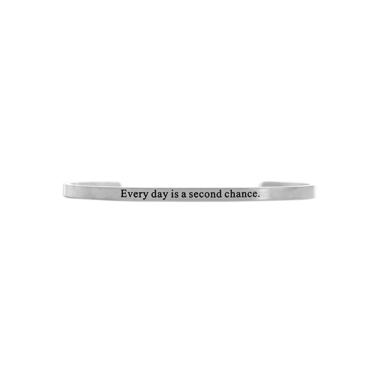 Every Day Is a Fresh Start Bangle Bracelet