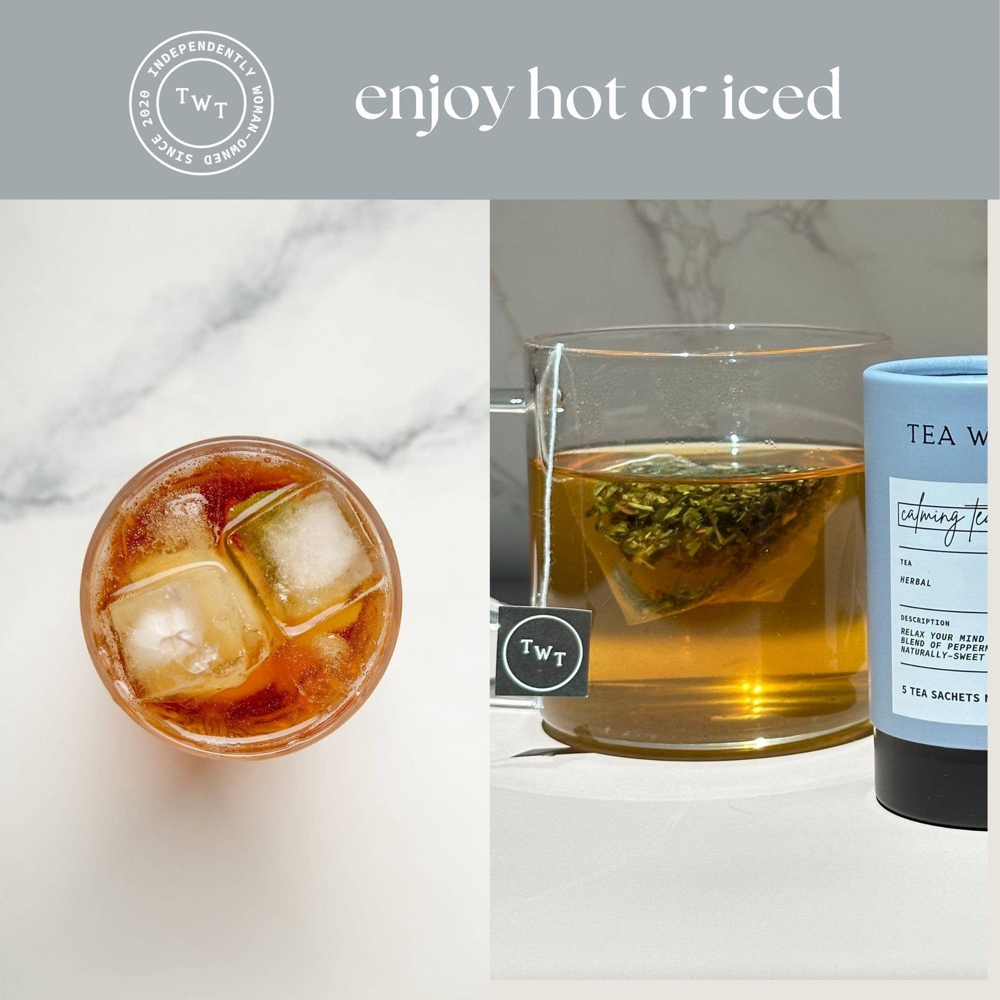 Herbal Mini Tea Tube - Calming
