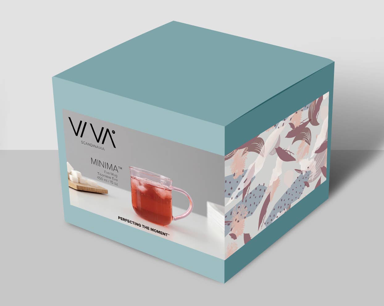 Minima™ Eva - Blush Glass - Mug – 14 oz