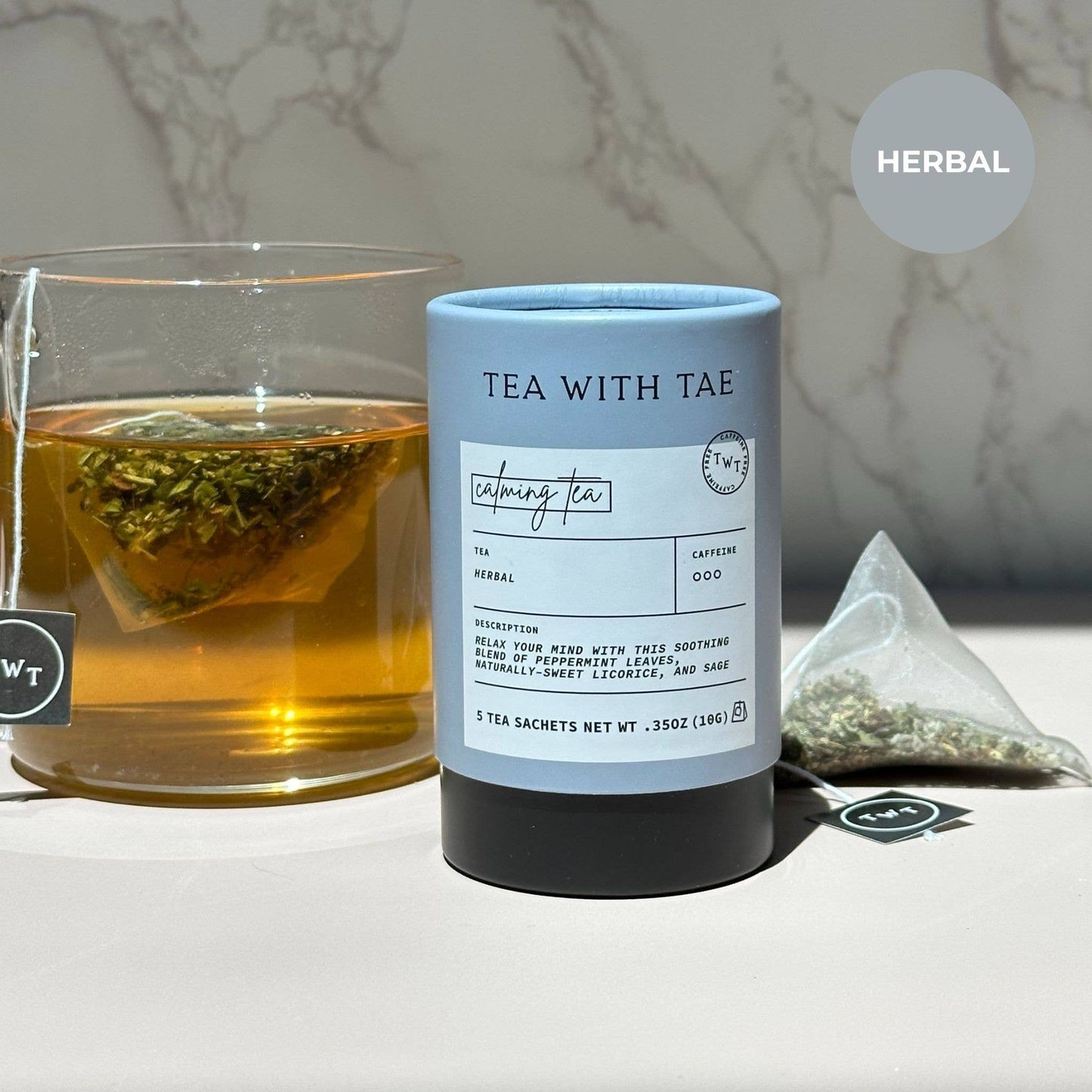 Herbal Mini Tea Tube - Calming