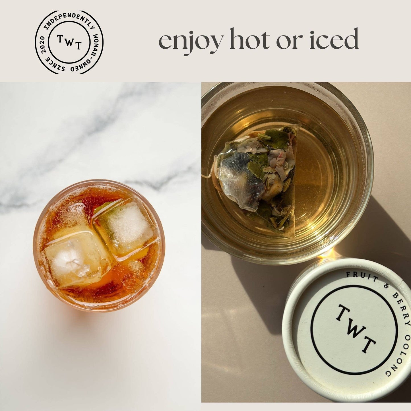 Herbal Mini Tea Tube - Fruit & Berry Oolong