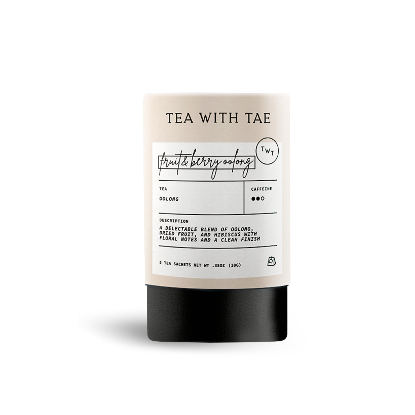 Herbal Mini Tea Tube - Fruit & Berry Oolong