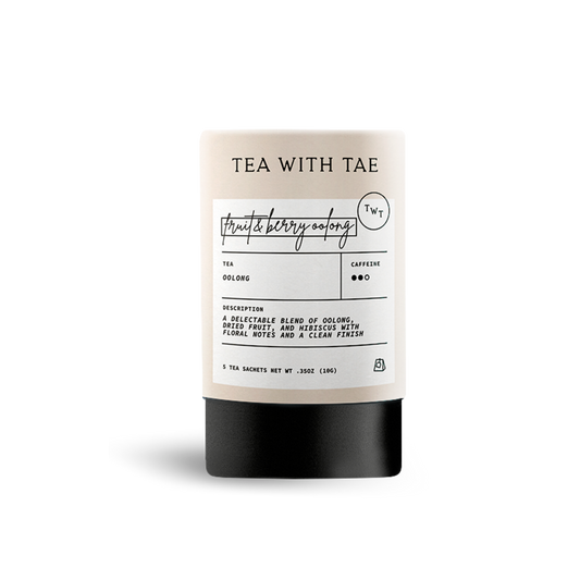 Herbal Mini Tea Tube - Fruit & Berry Oolong