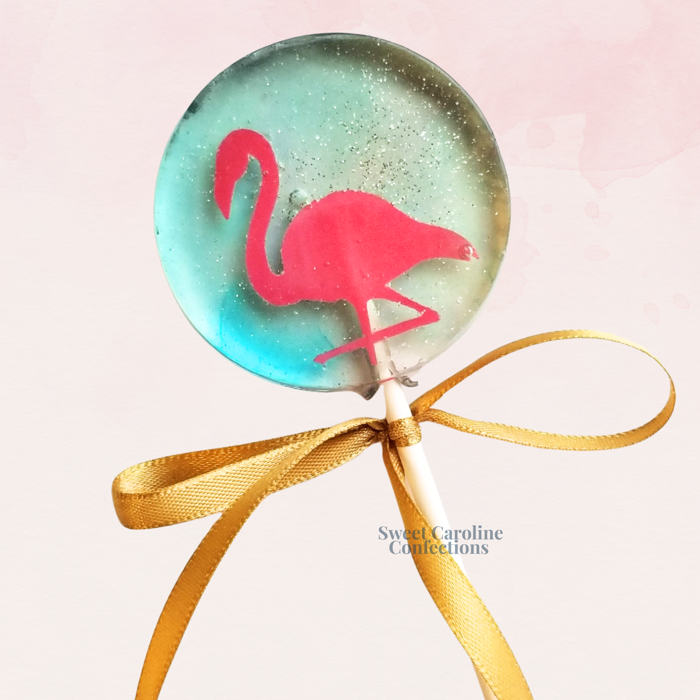 Flamingo Lollipop - Pink Lemonade Flavor